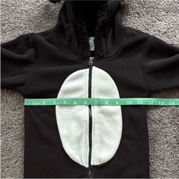 Baby Fleece Hooded Romper Bodysuit Onesie 6-12 months - Picture 8 of 10